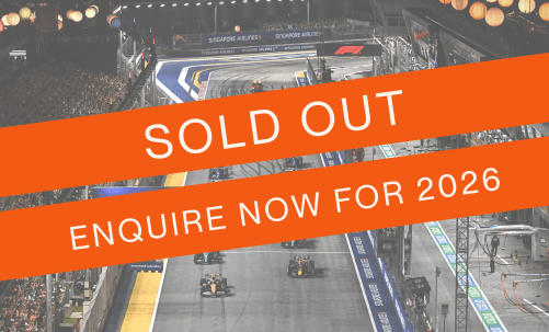 Red Bull Paddock Club Hospitality – Singapore Package